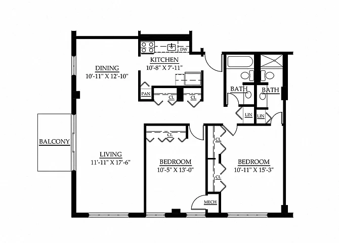 The Gardens – Floor plan