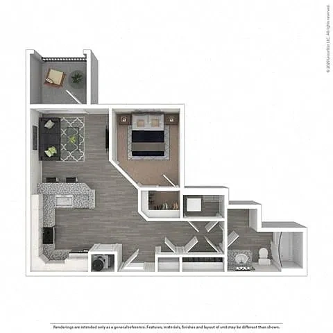 Lively Indigo Run – Floor plan