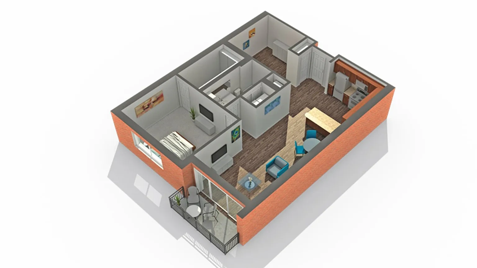 The Landing at Town Center – Floor plan