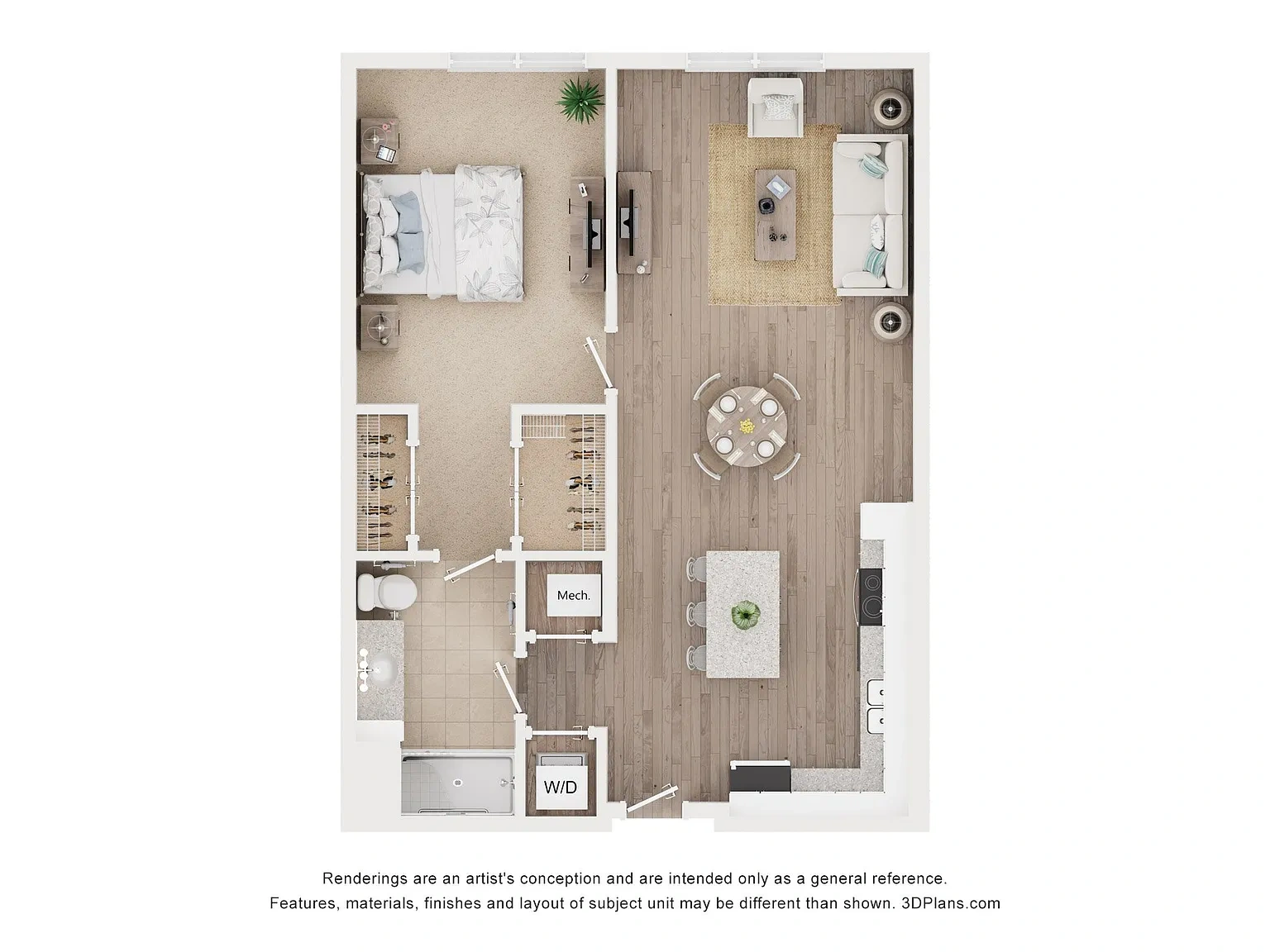Anchor at Gulf Harbors 62+ Apartments – Floor plan