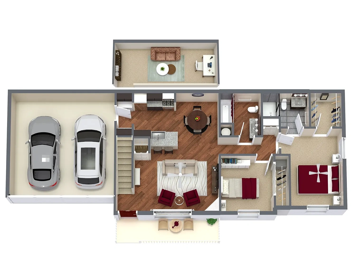 The Villas of Madison – Buckeye 2 Bedroom plus Loft