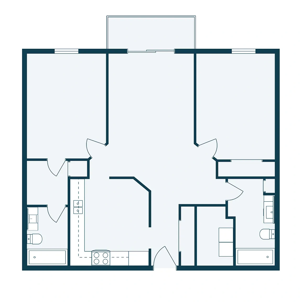 Willow Park – Floor plan