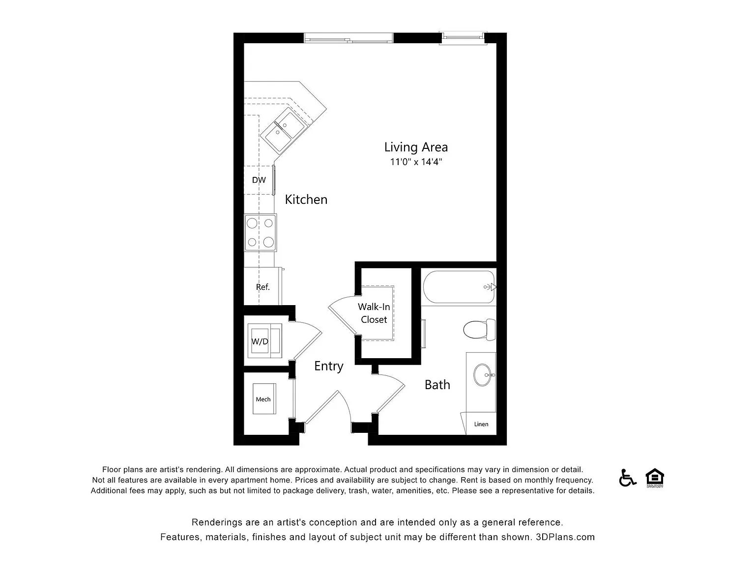 Karrick Apartments – Floor plan
