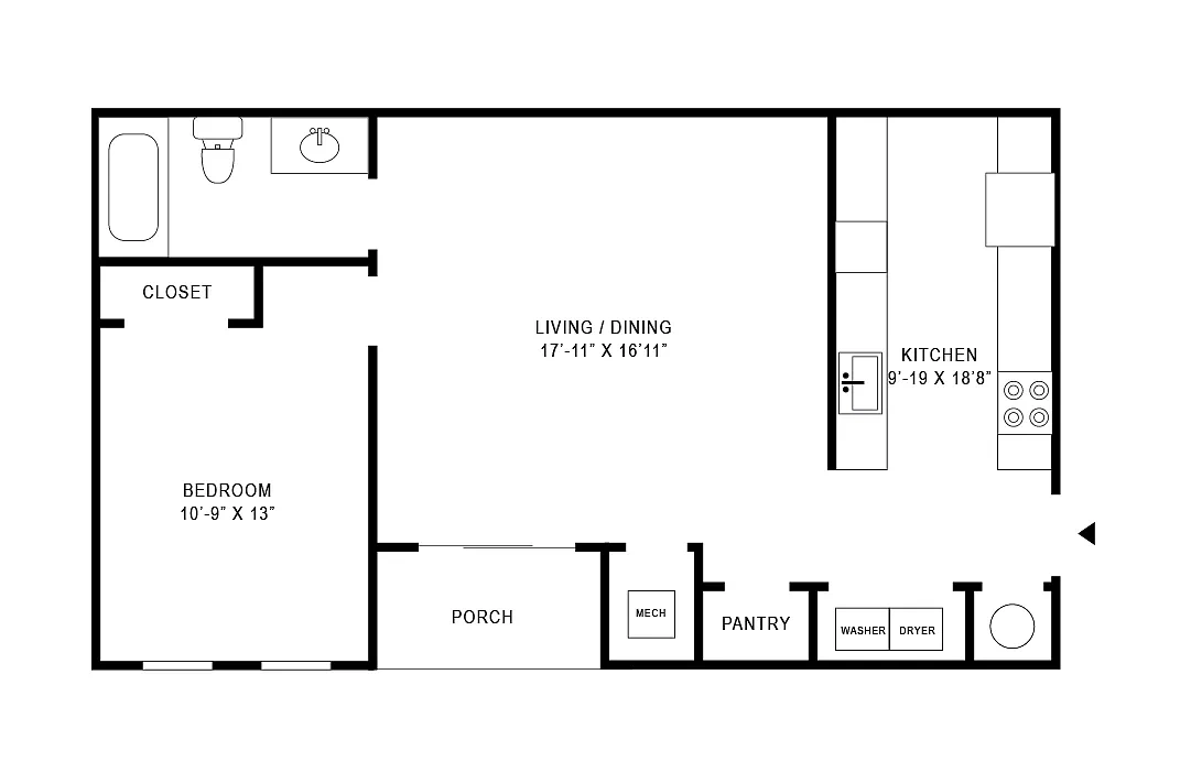 Fallbrook Flats – Floor plan