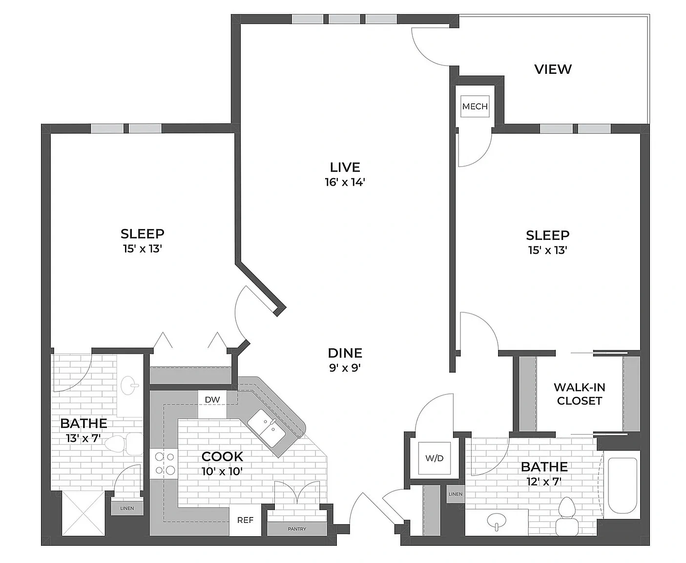 Barrington Place – Floor plan