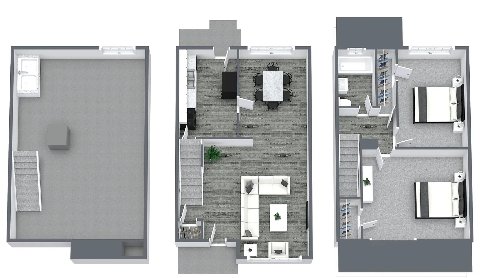 Oakwood Townhomes – Floor plan