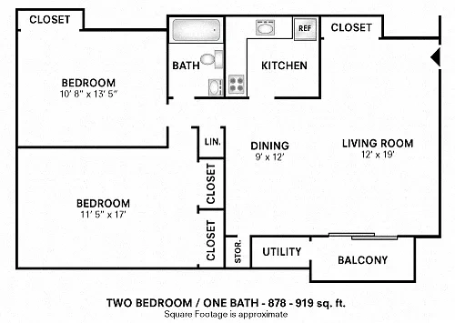 The Preserve at Owings Crossing Apartment Homes – Floor plan