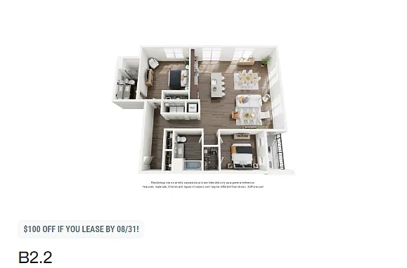 Lofts Downtown Nexton – Floor plan