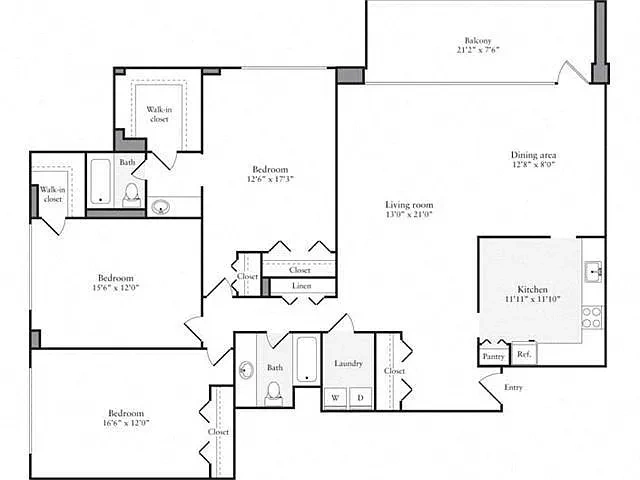Crystal Towers – Floor plan
