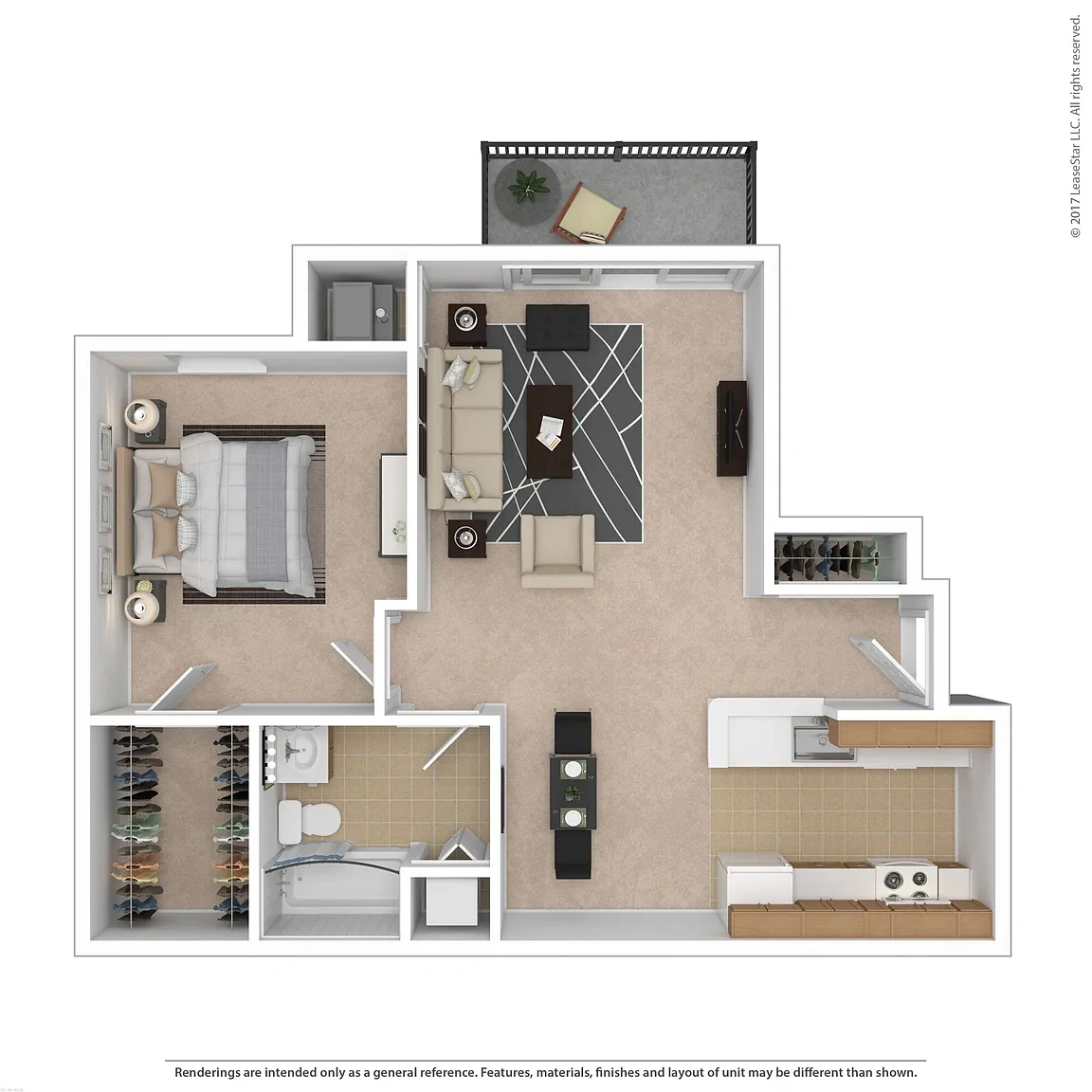 Newport Landing – 1 Bedroom Traditional