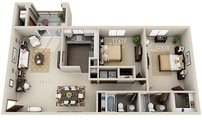 Hunters Hollow Apartments – Allendale