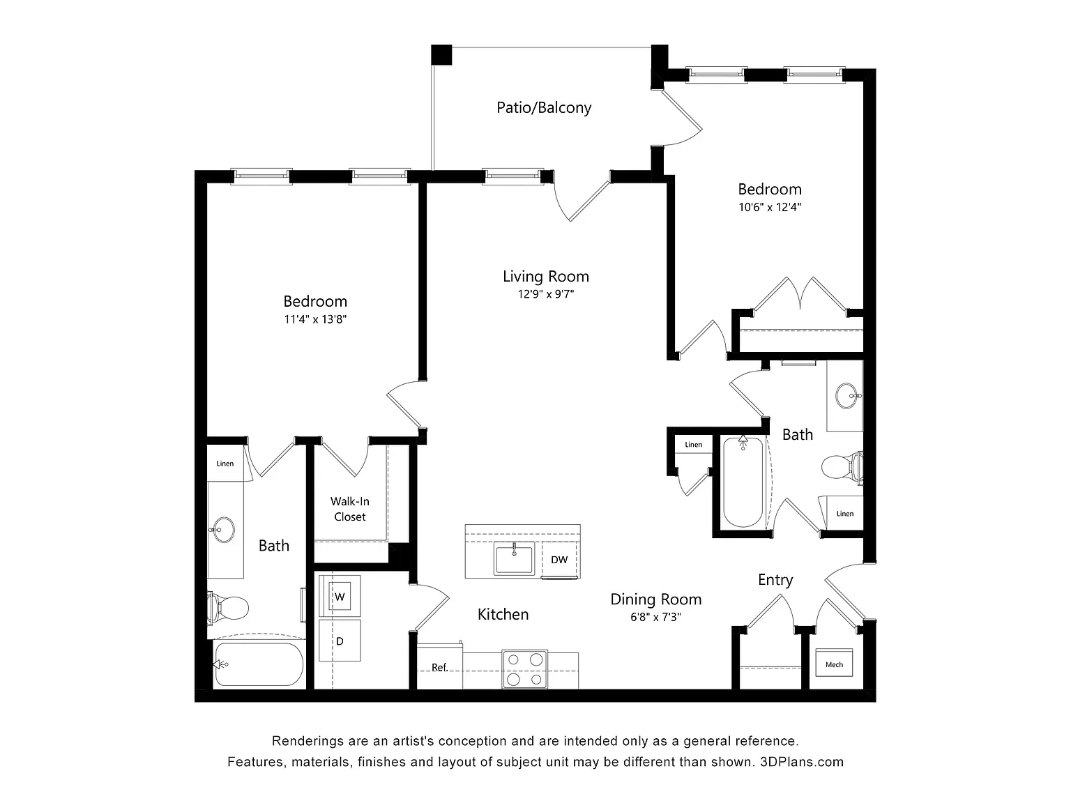24 at Bloomfield – Floor plan
