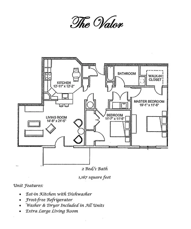 Dawson Senior Living – Floor plan
