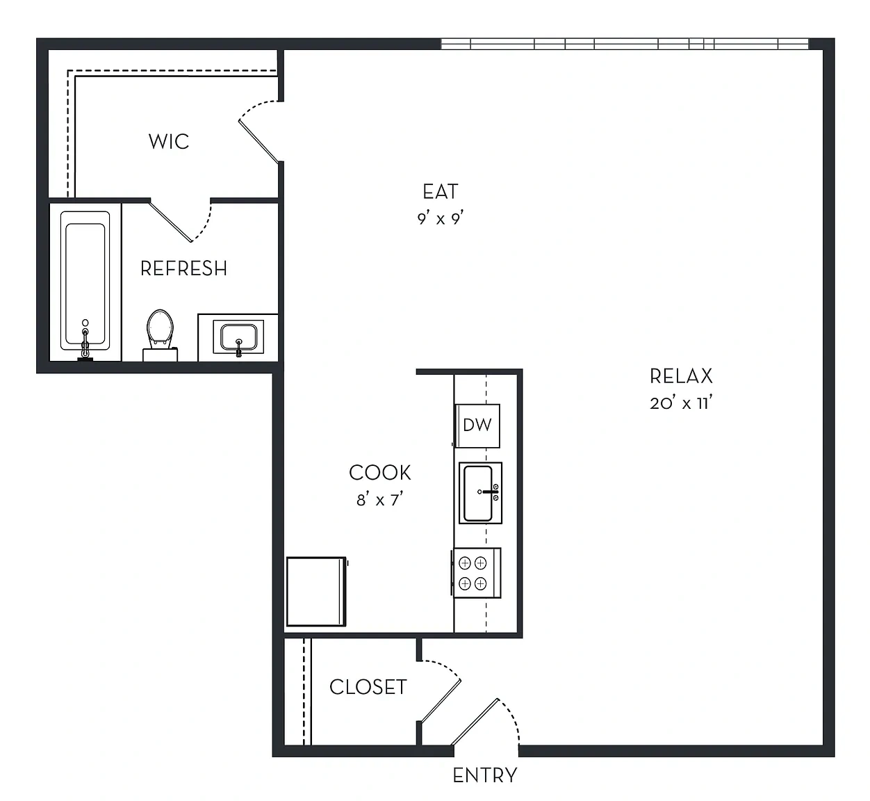 The Aspen – Floor plan