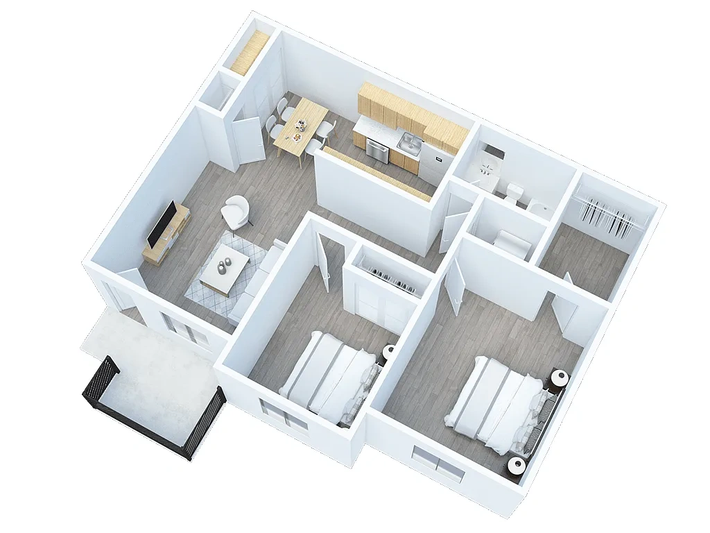Creekside Village – Floor plan