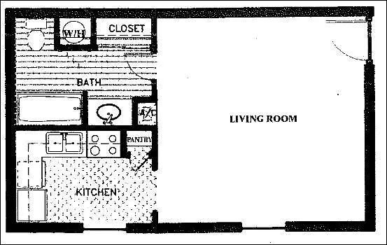 Carlton Arms of Winter Haven – Floor plan