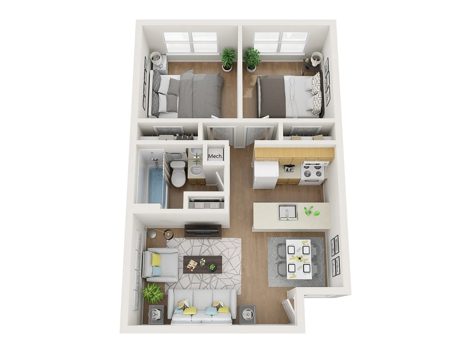 Lux Seaside – Floor plan
