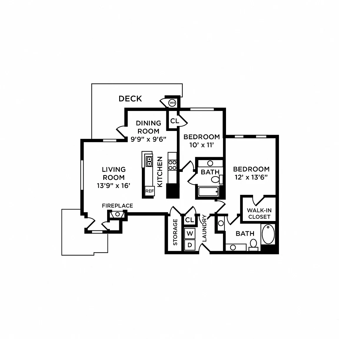 The Preserve at Grande Oaks Apartment Homes – Floor plan