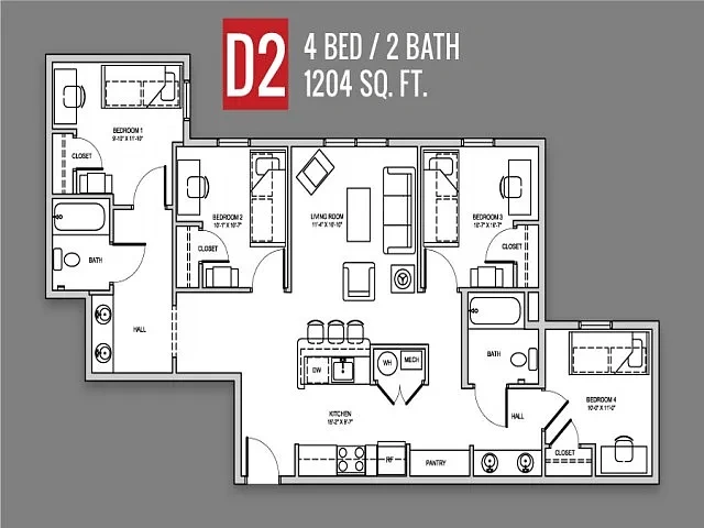 CP Cincy Student Housing – Floor plan