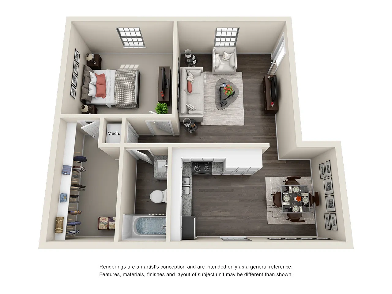 Car Mel Apartments – Floor plan