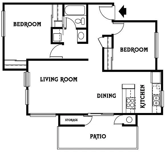 The Arbors – Floor plan