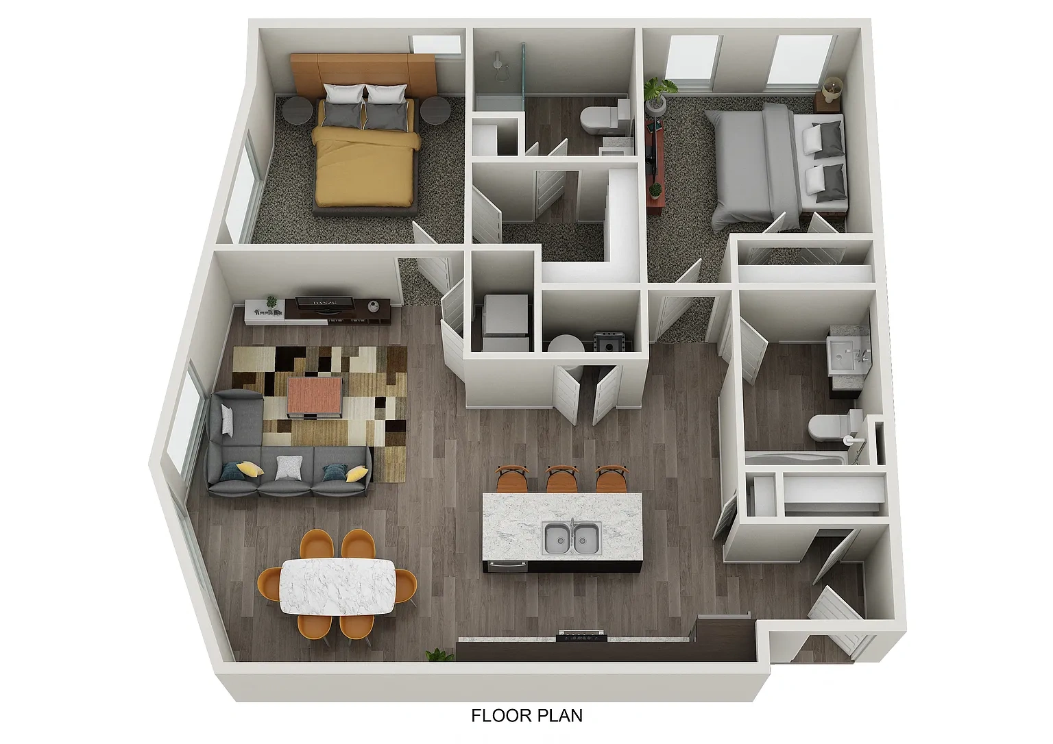 HaNoBe – Floor plan