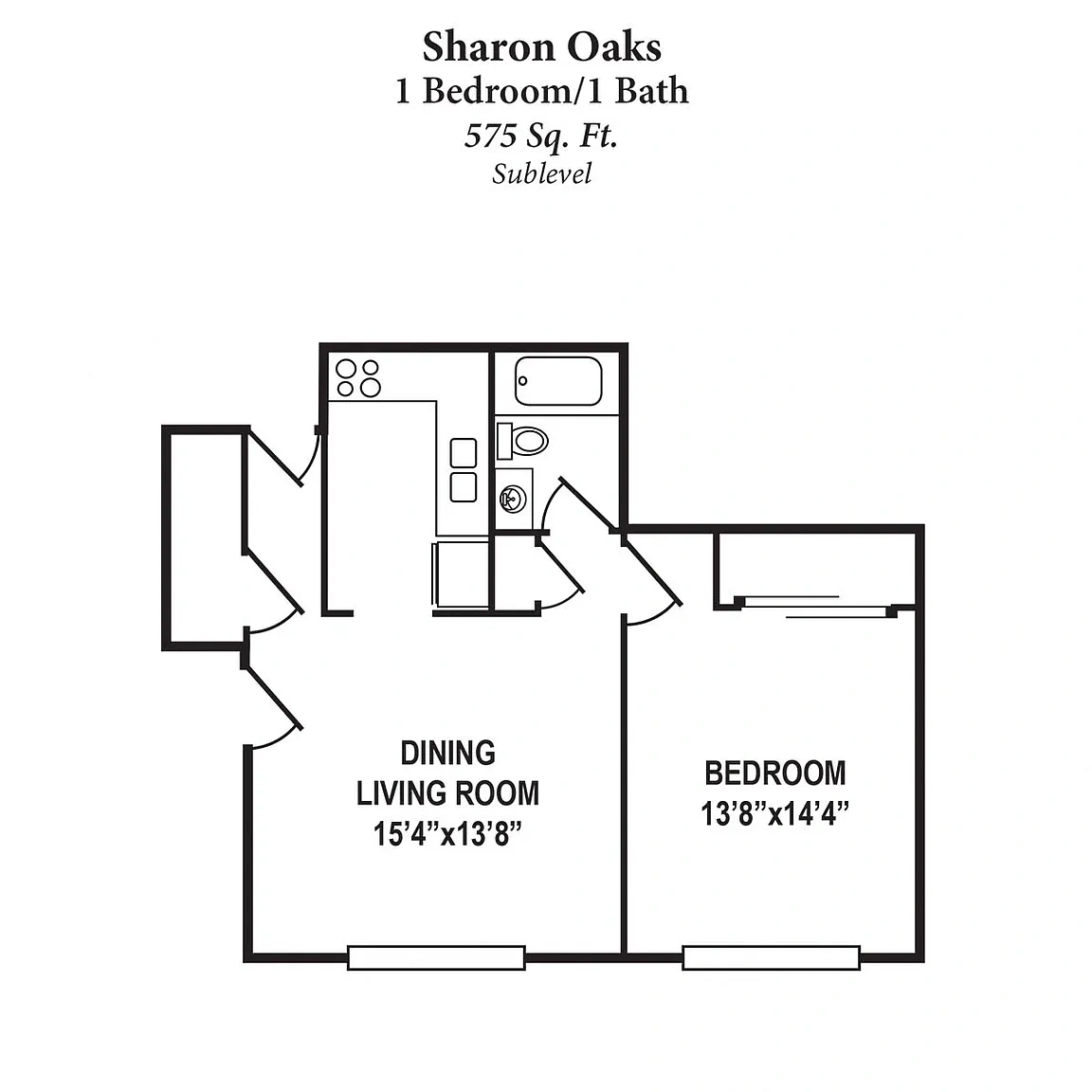 Forest Park Apartments – Floor plan