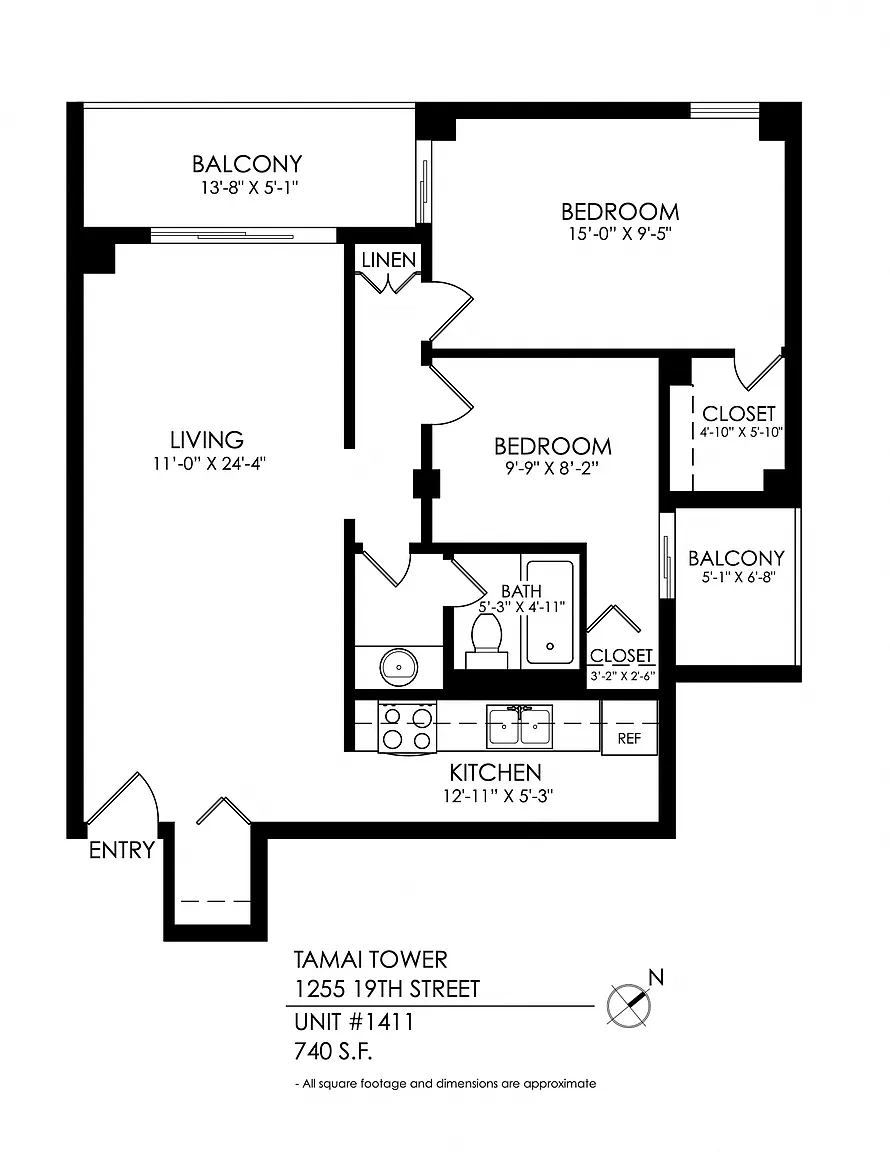 Tamai Tower at Sakura Square – Floor plan