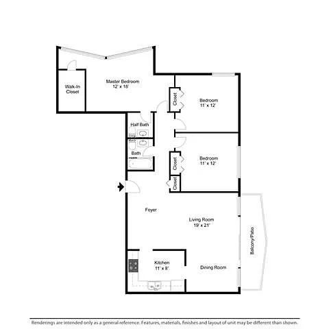 Water's Edge – 3 Bed 1.5 Bath