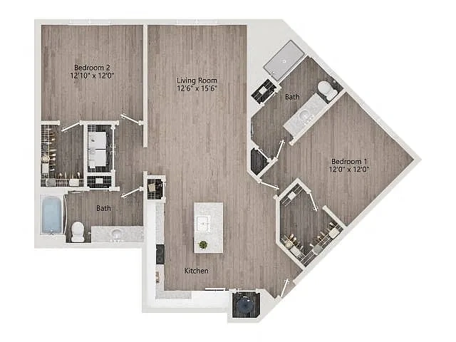 Altera Union City – Floor plan