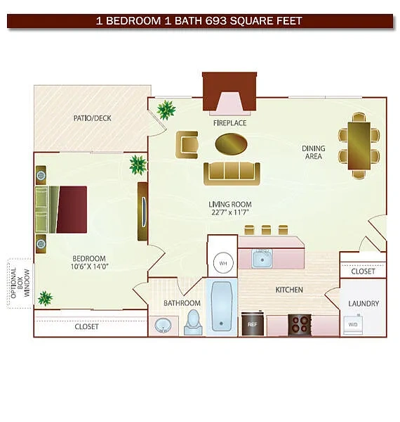 Henley at Kingstowne – Floor plan