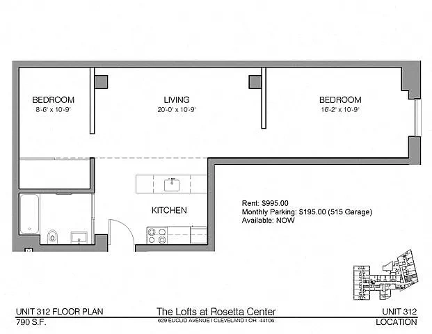 Lofts at 629 Euclid – L1-790