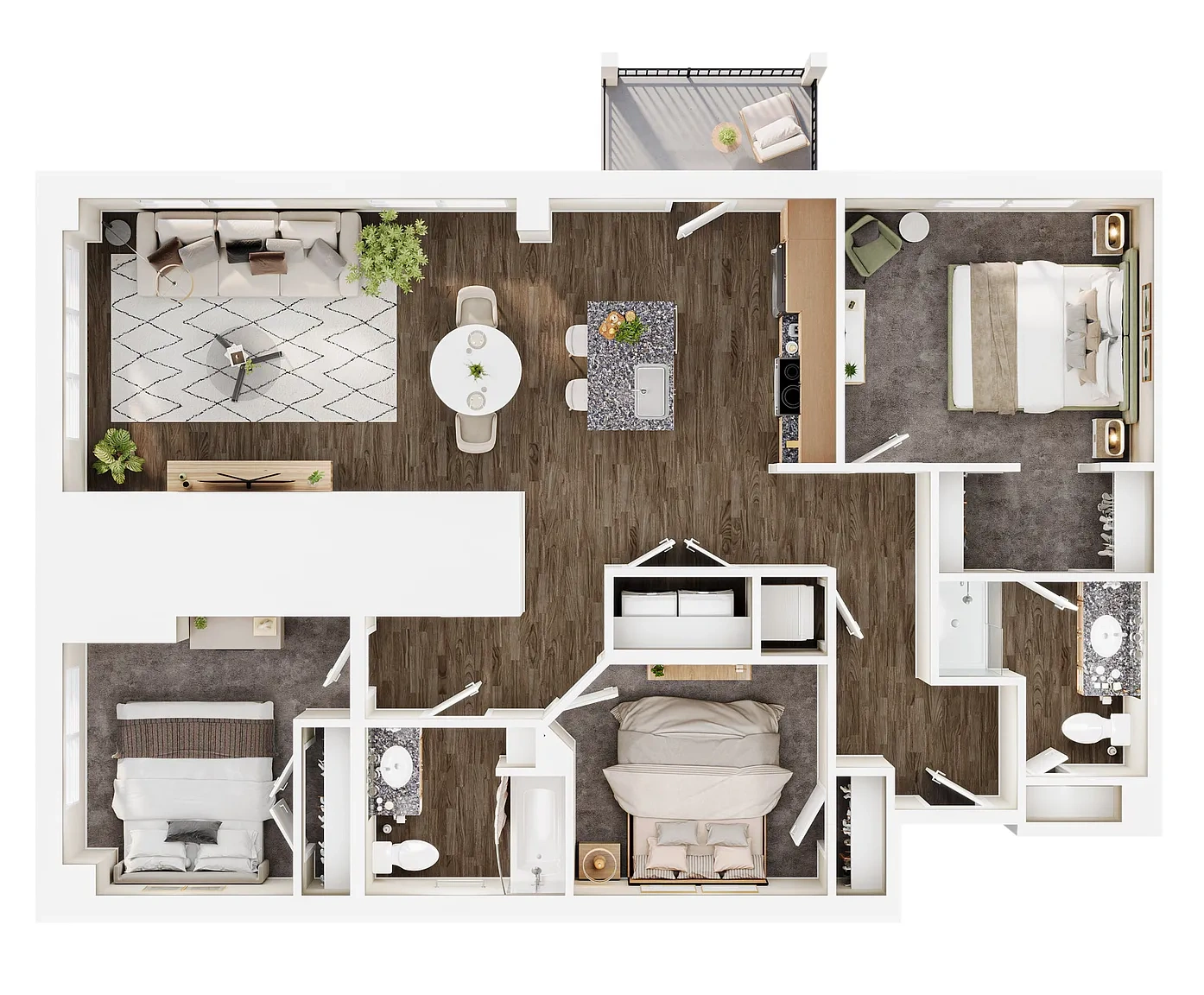 Conway at Huxley Yards – Floor plan