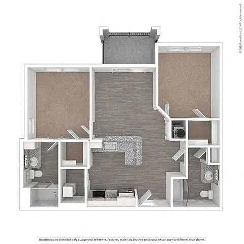 Lively Indigo Run – Floor plan