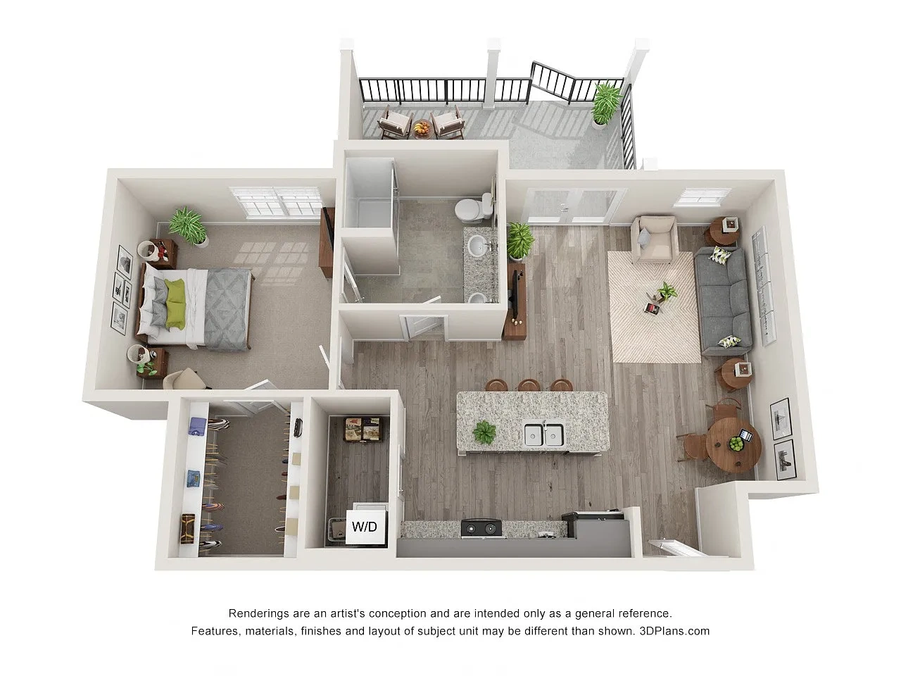 Barclay Place Apartments – Floor plan