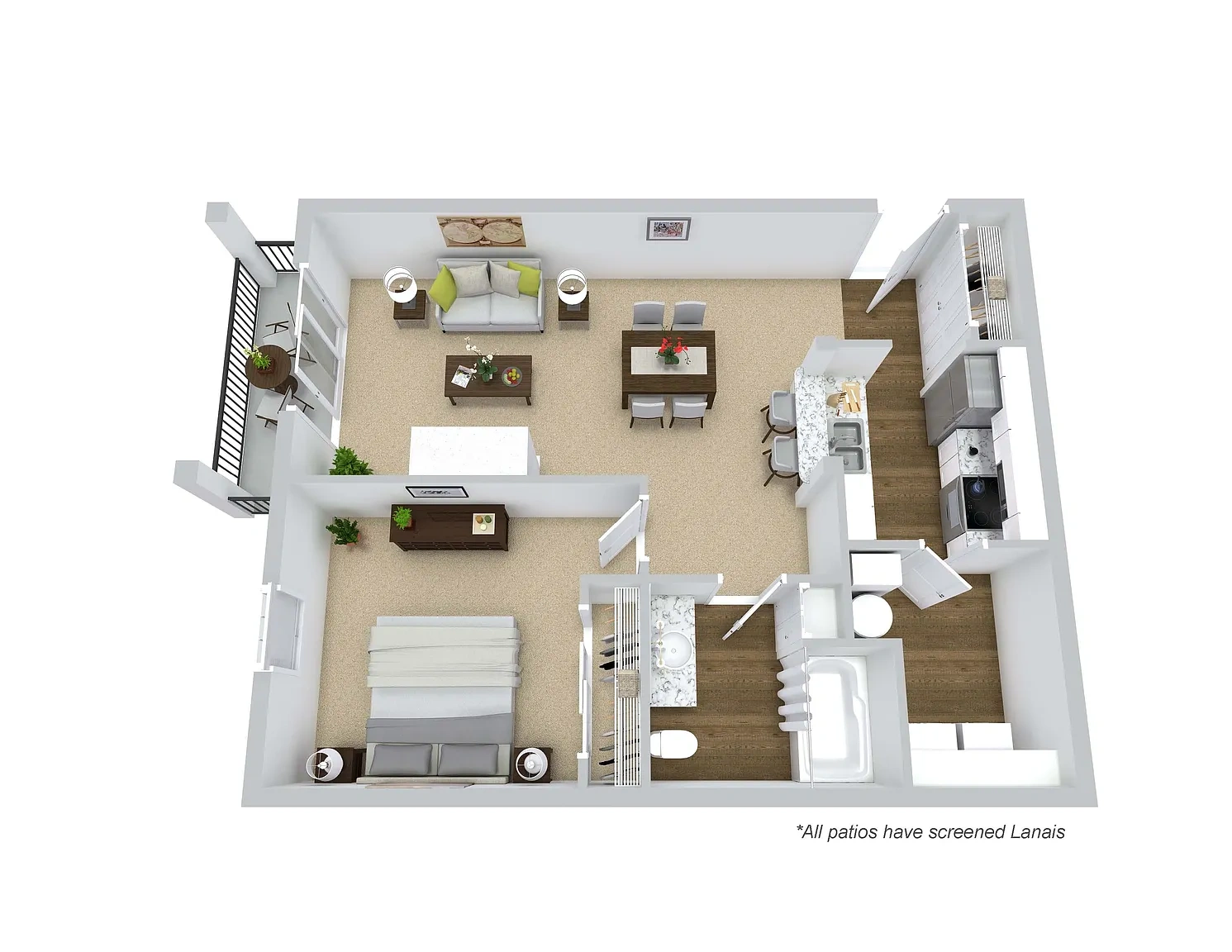 Heron Springs Apartments – Floor plan