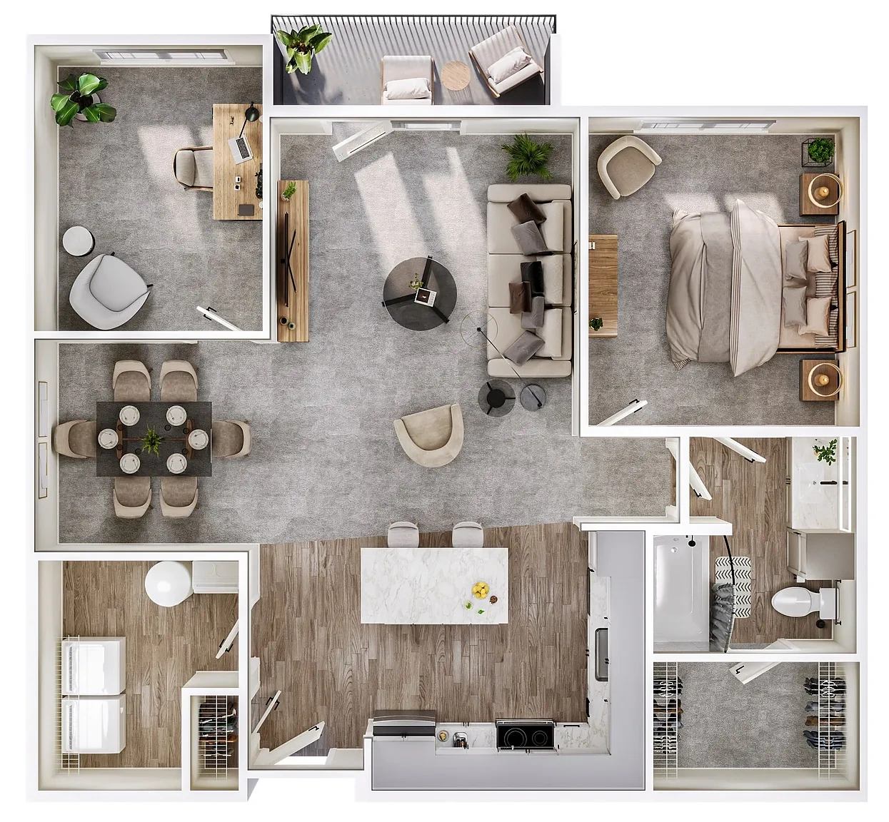 Relay 129 Apartments & Townhomes – Cue
