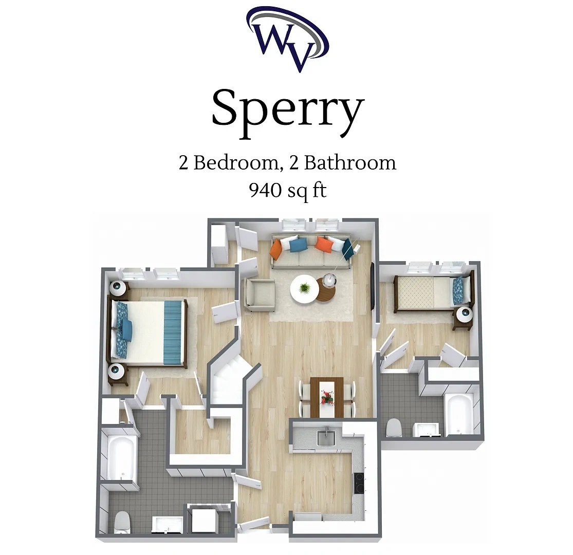 Westville Village Apartments – Floor plan