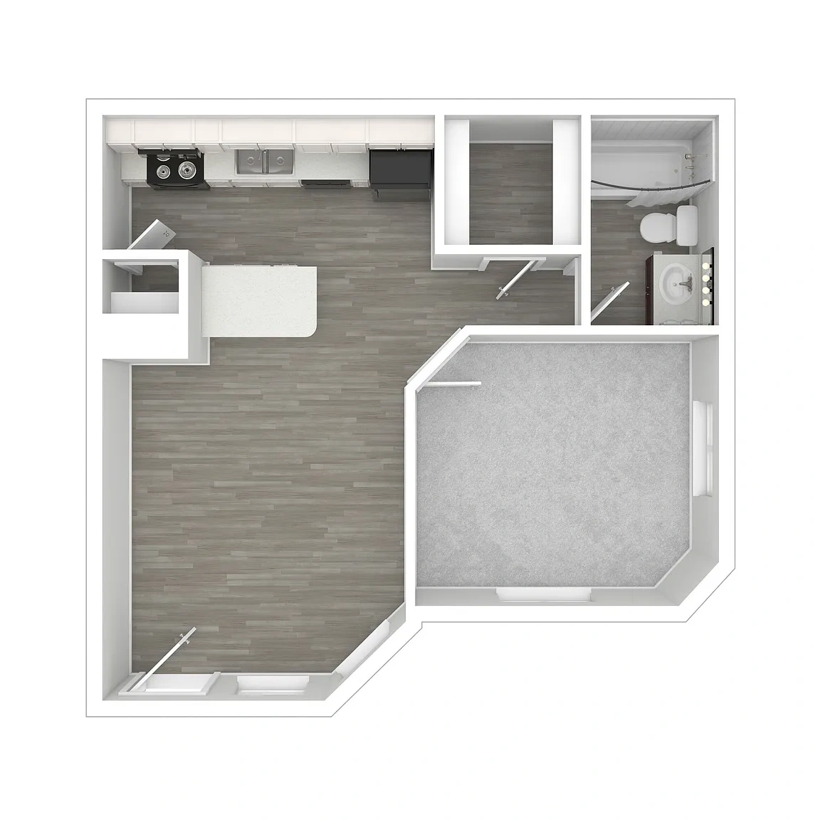 The Carmel – Floor plan