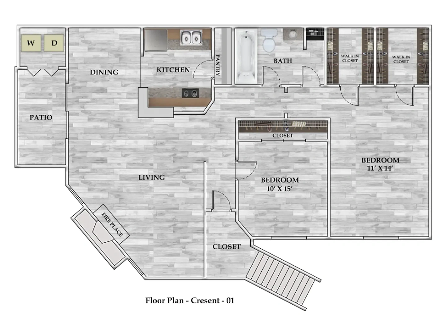 Crescent at Cityview – Floor plan