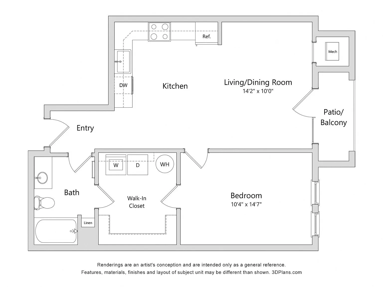 Comet Scotts Hill – Floor plan