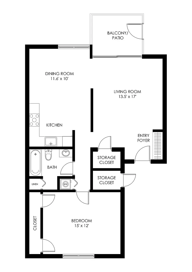 Valley Run – Floor plan