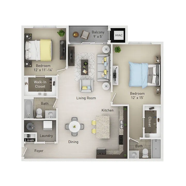 42 West Apartments – Floor plan