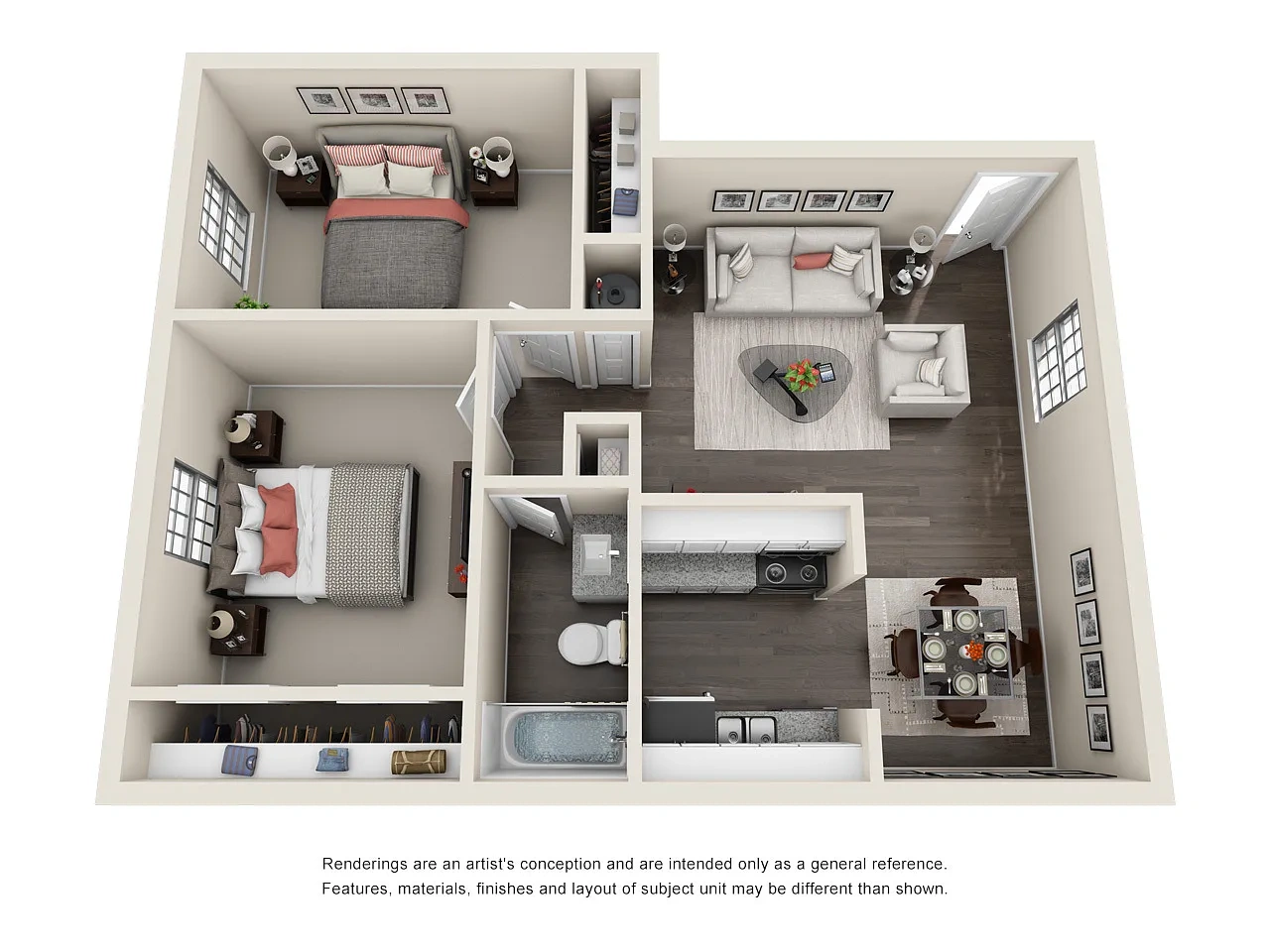 Car Mel Apartments – Floor plan