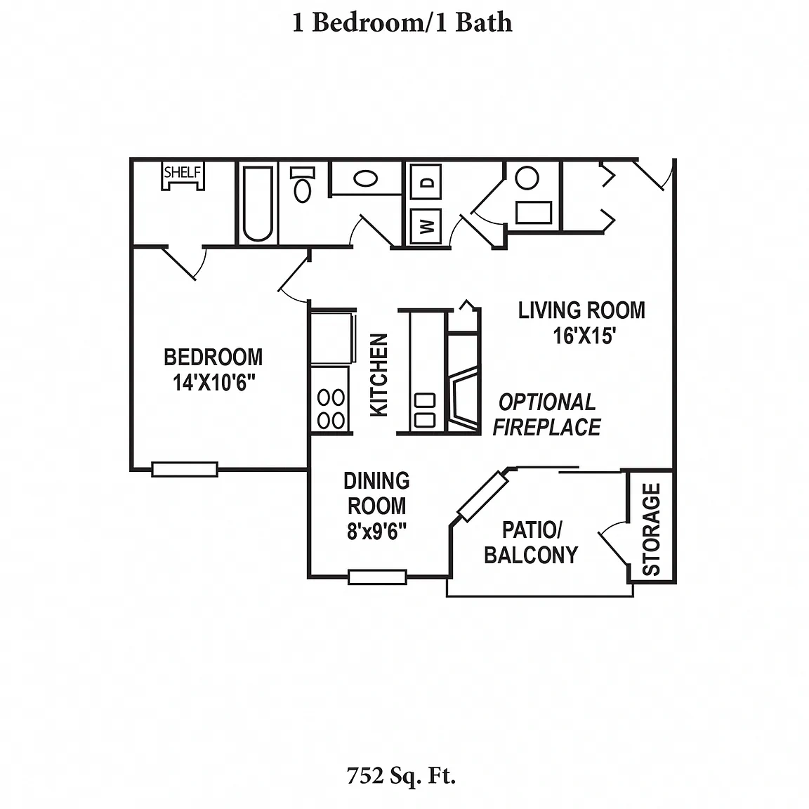 Deercross Apartments – Floor plan