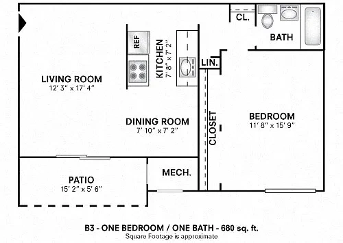 Brookdale at Mark Center Apartment Homes – Floor plan