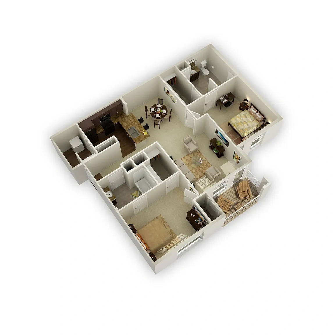 Steeplechase at Parkview – Floor plan