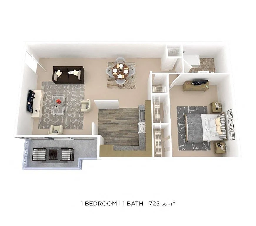 Northwest Crossing Apartment Homes – Floor plan