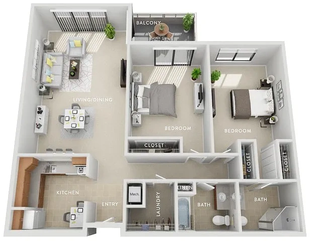Albion on Northwest – Floor plan