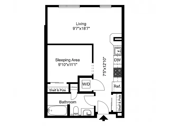 Forte at 84 South – Floor plan